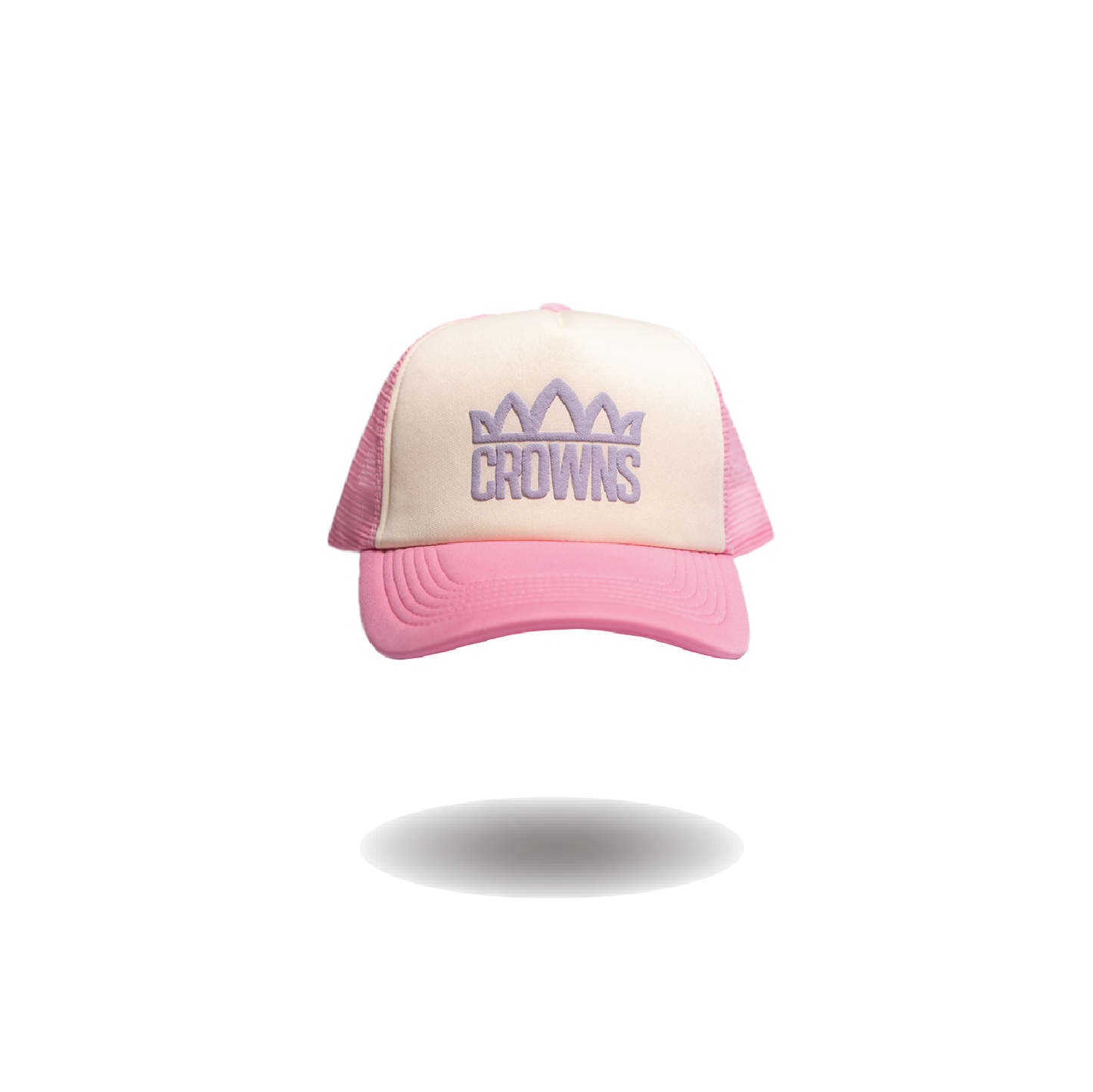 Standard Logo Trucker Hat -Baby Pink