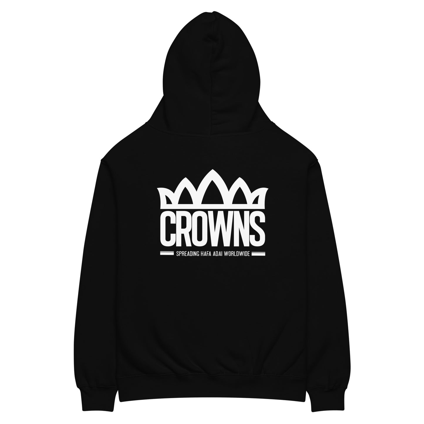 Standard Logo Pullover Hoodie- Black (Made to Order)