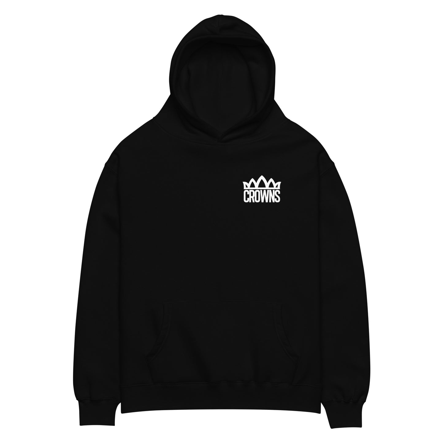 Standard Logo Pullover Hoodie- Black (Made to Order)