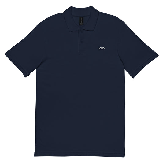Crown Logo polo shirt Navy (Made to Order)
