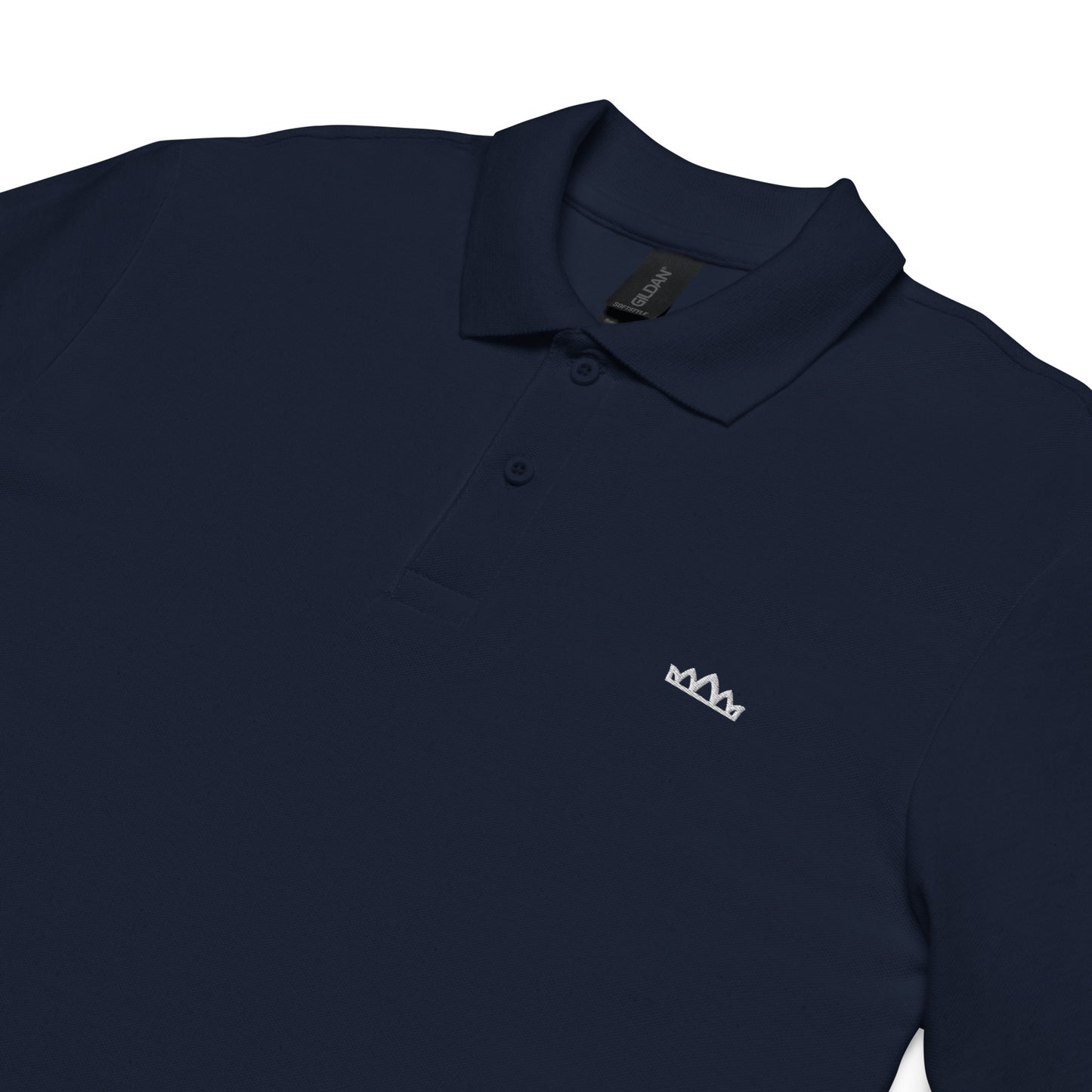 Crown Logo polo shirt Navy (Made to Order)