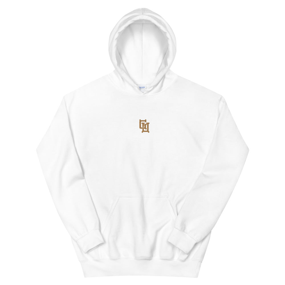 GU Bones Embroidery Unisex Hoodie (Made to Order)