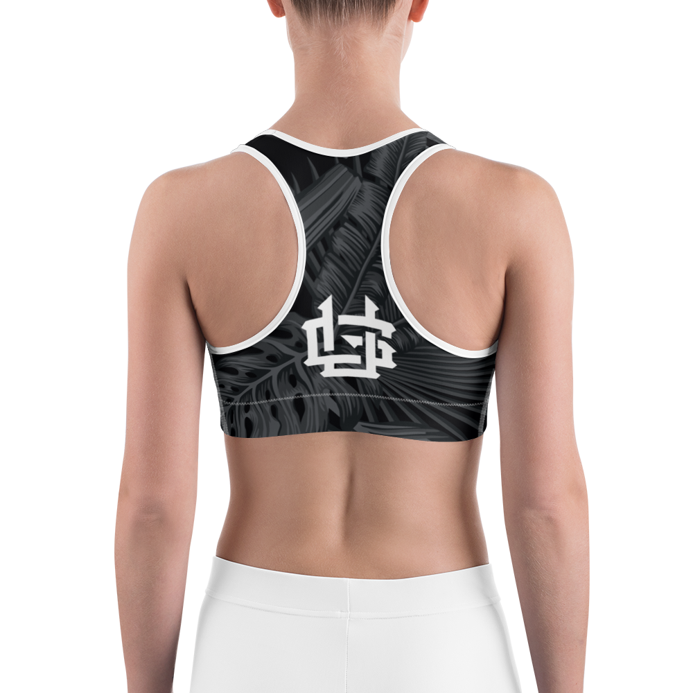 Sports Bra: Seal Palms (Made to Order)