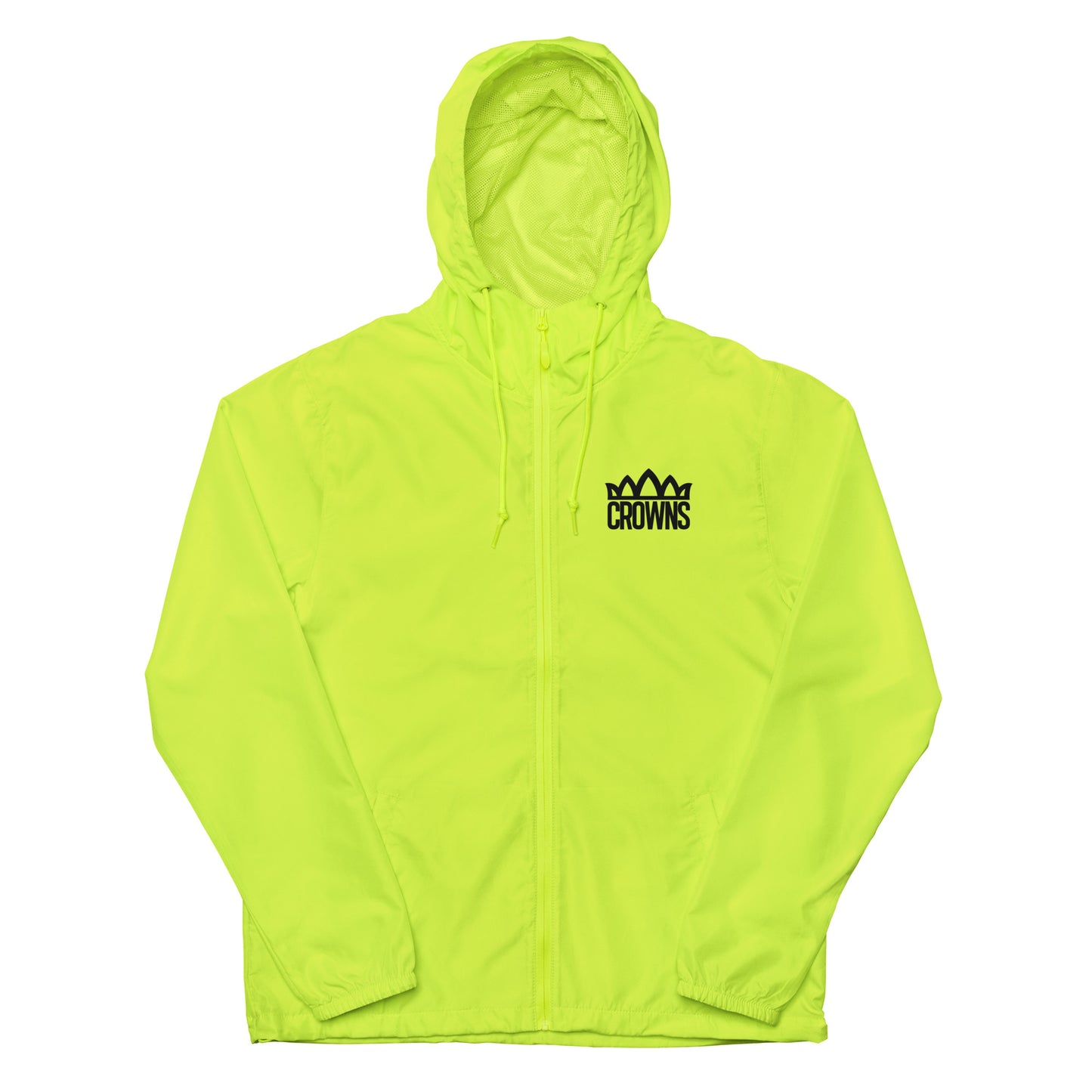 Logo lightweight zip-up windbreaker: Volt (Made to Order)