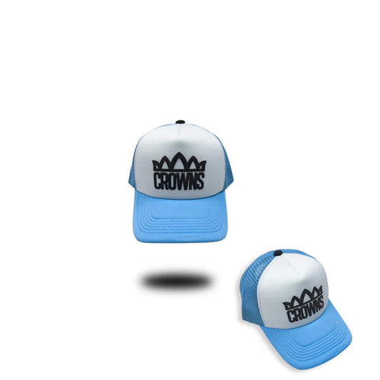 Standard Logo Trucker Hat- Sky Blue