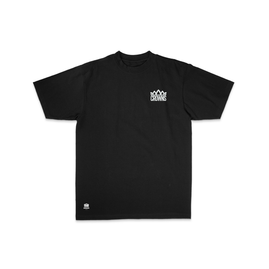 Logo Mob Kids Tee - Black w/ White