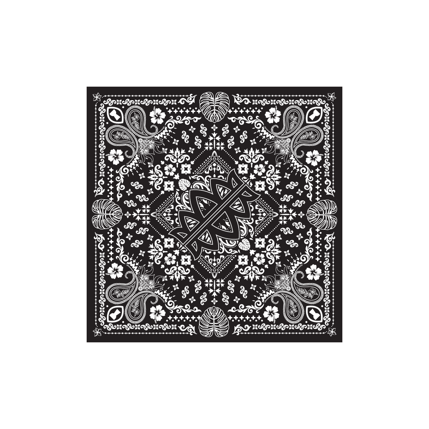 Solo Logo Bandana - Black