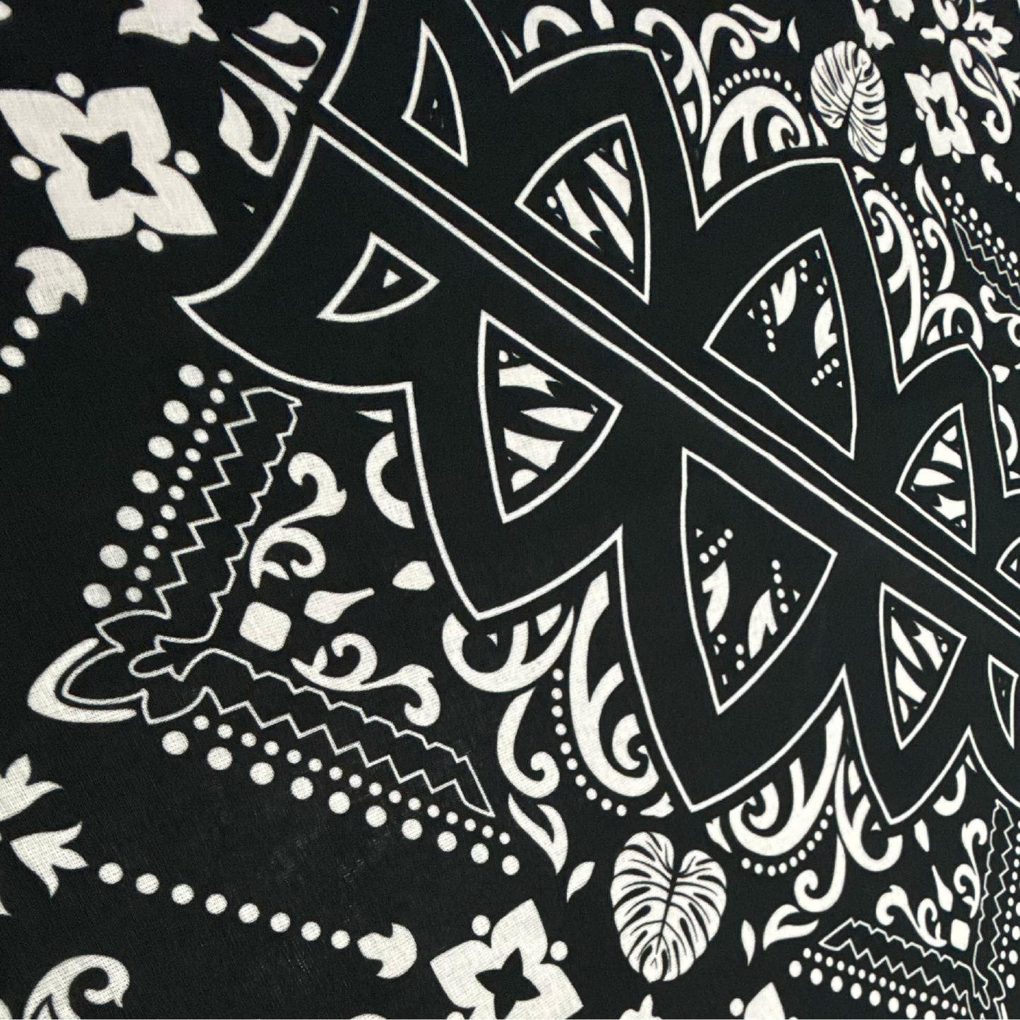 Solo Logo Bandana - Black
