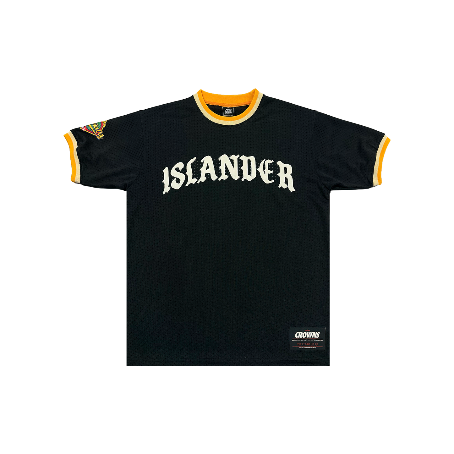 Team Islander Ball Jersey - Black and Yellow