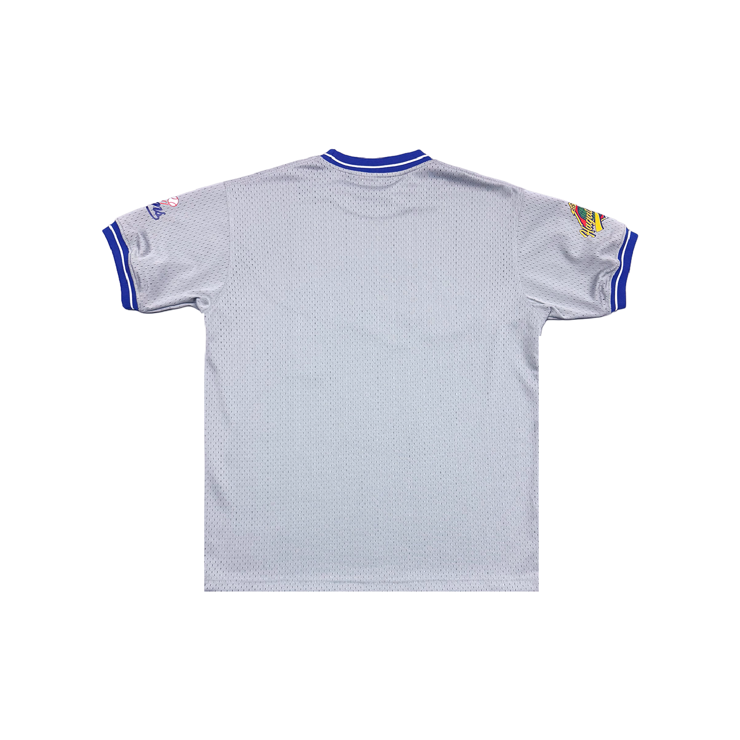 Team Crown Dodgers Ball Jersey  - Grey w/ Blue