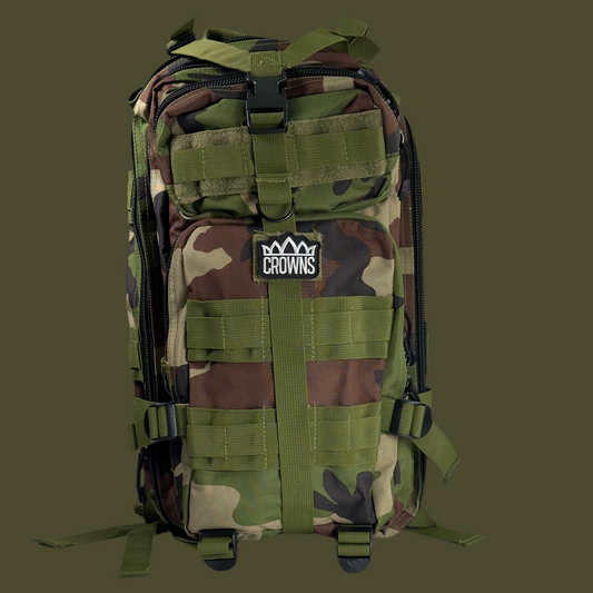Tactical BackPack -Woodland Camo