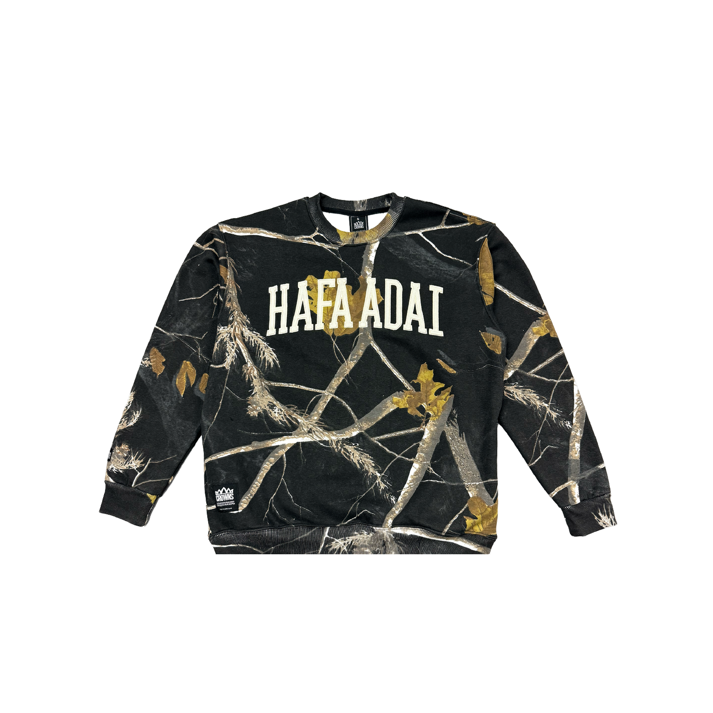 Hafa Adai Fleece Crewneck - DeepFall Camo