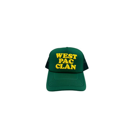WEST PAC CLAN TRUCKER HAT - GREEN