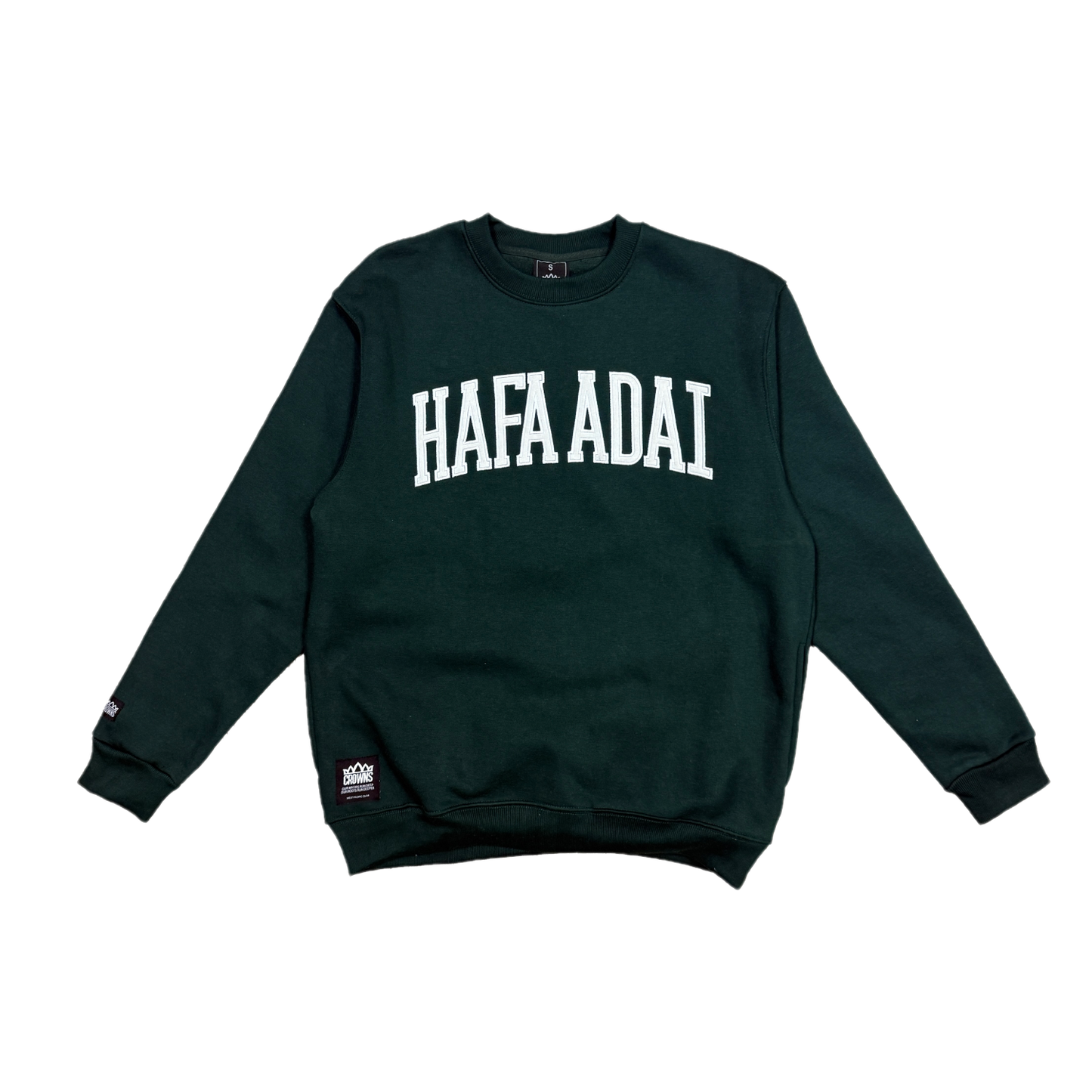 Hafa Adai Fleece Crewneck - Spruce