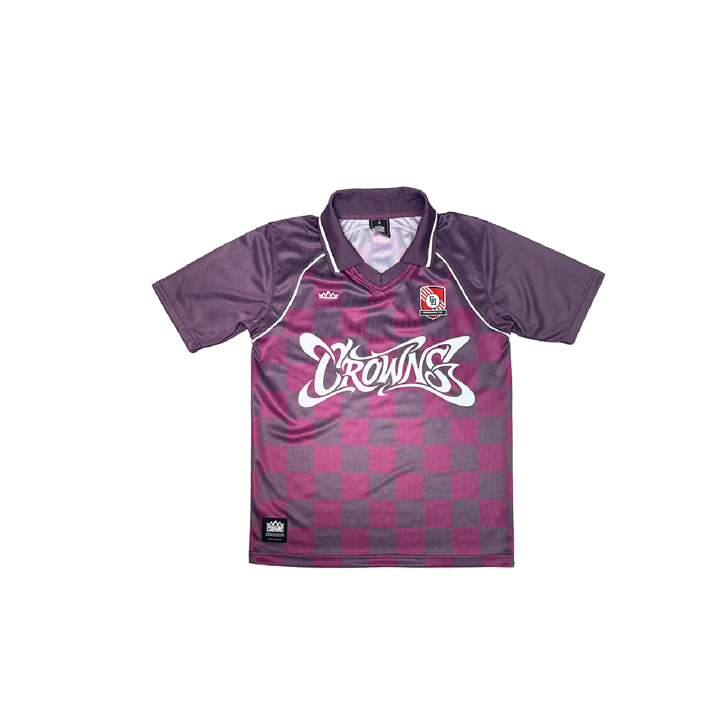 Crowns FC Collared Jersey - Berry