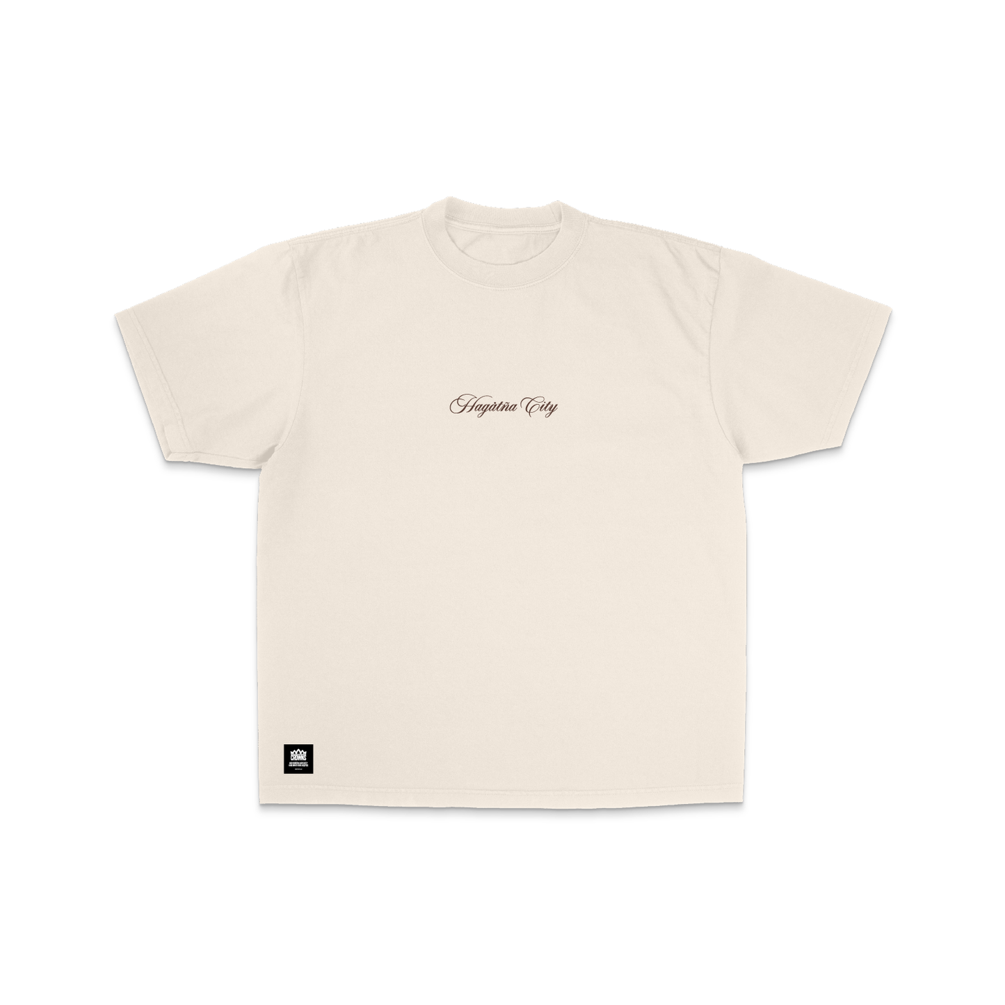 Hagatna City Premium Logo Tee- GoldTouch