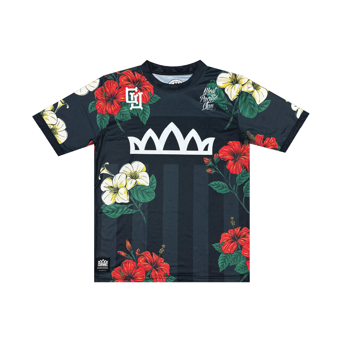 Solo Logo Soccer Jersey - Bloomcore on Charcoal