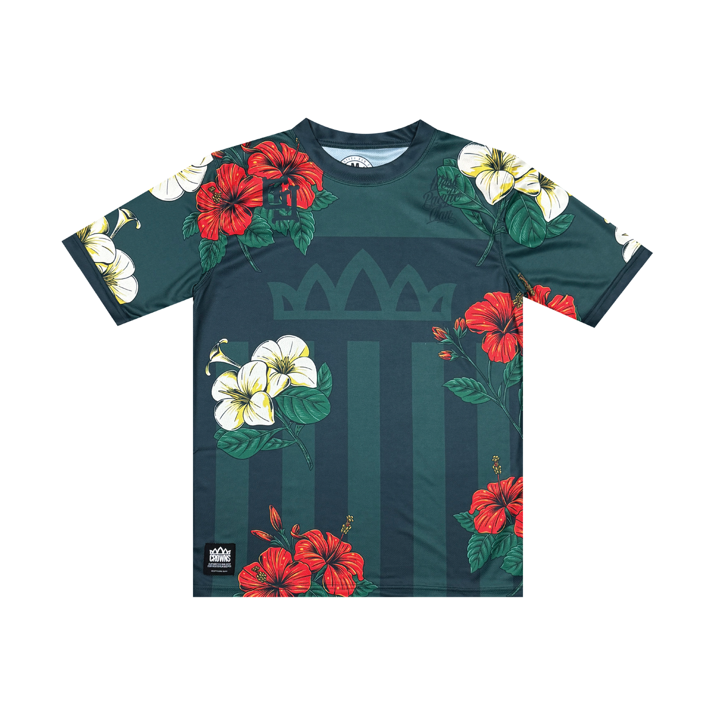 Solo Logo Soccer Jersey - Bloomcore on Hunter Green
