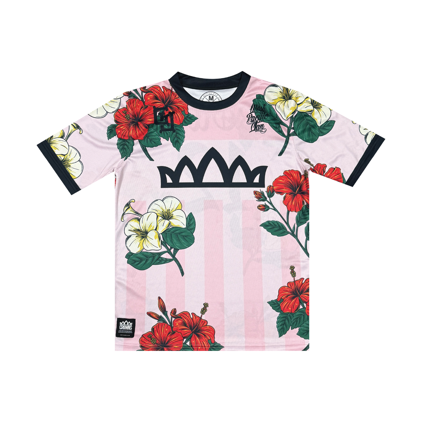 Solo Logo Soccer Jersey - Bloomcore on Millenial Pink