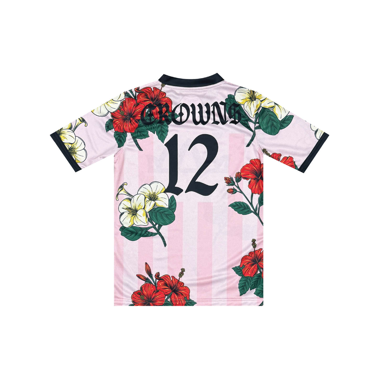 Solo Logo Kid's Soccer Jersey - Bloomcore on Millenial Pink