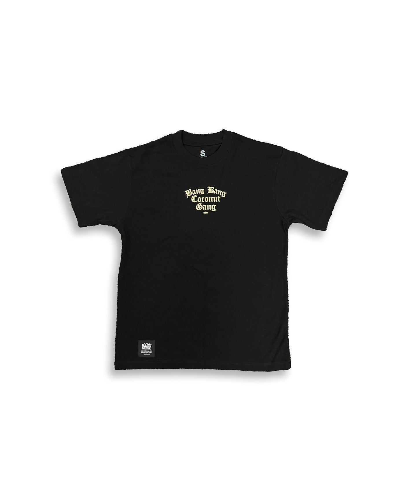 Bang Bang Coconut Gang Tee- Coco on Black