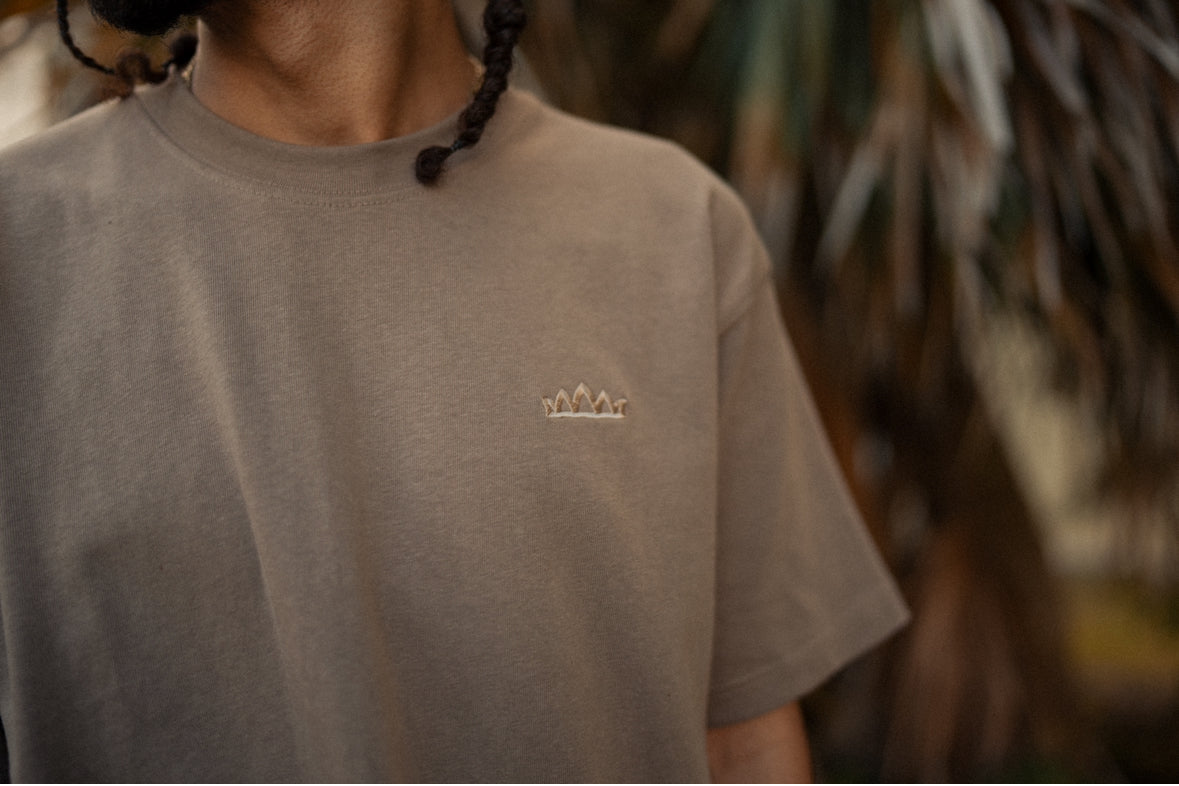 Premium Logo Tee- Java Chip