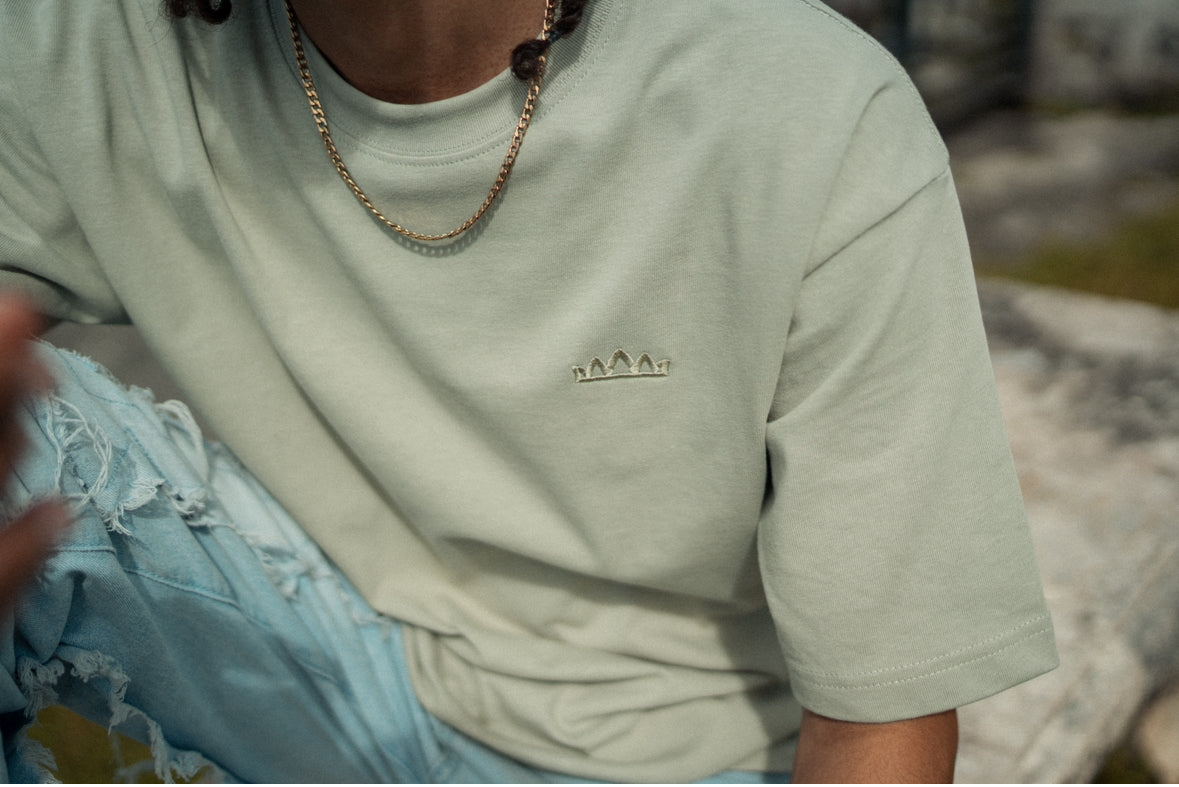 Premium Logo Tee- Mint