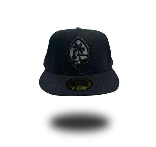 GU Seal Snapback- Silver Seal on Black Ripstop