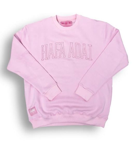 Hafa Adai Crewneck - Pink Rose