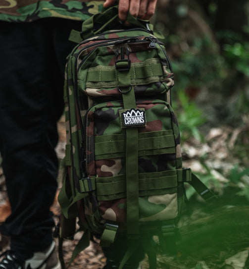 Tactical BackPack -Woodland Camo