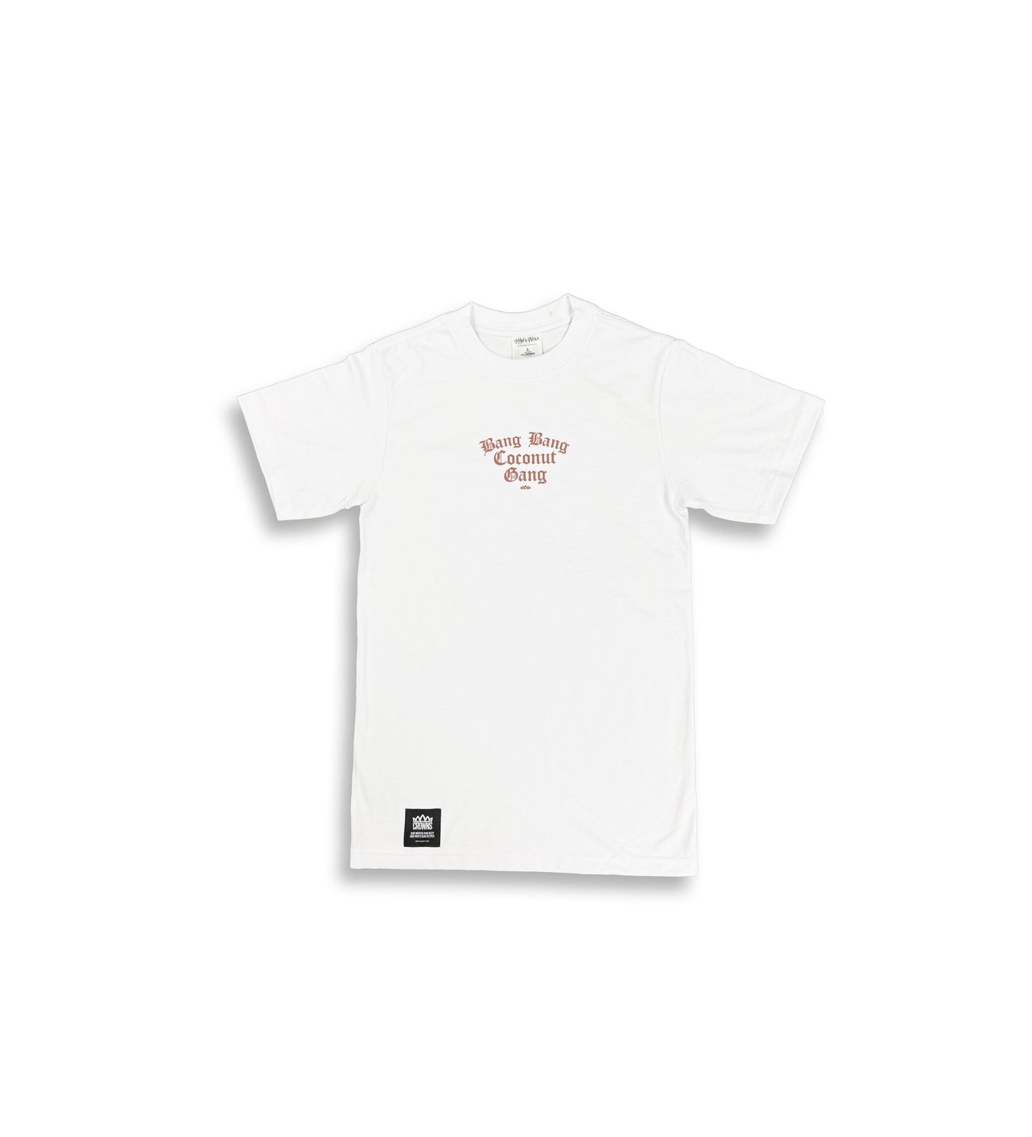 Bang Bang Coconut Gang Tee- Coco on White