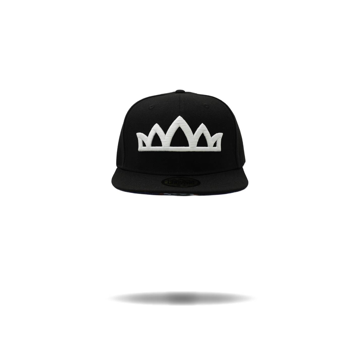 Solo Logo Snapback - Black w/ Seal Brim