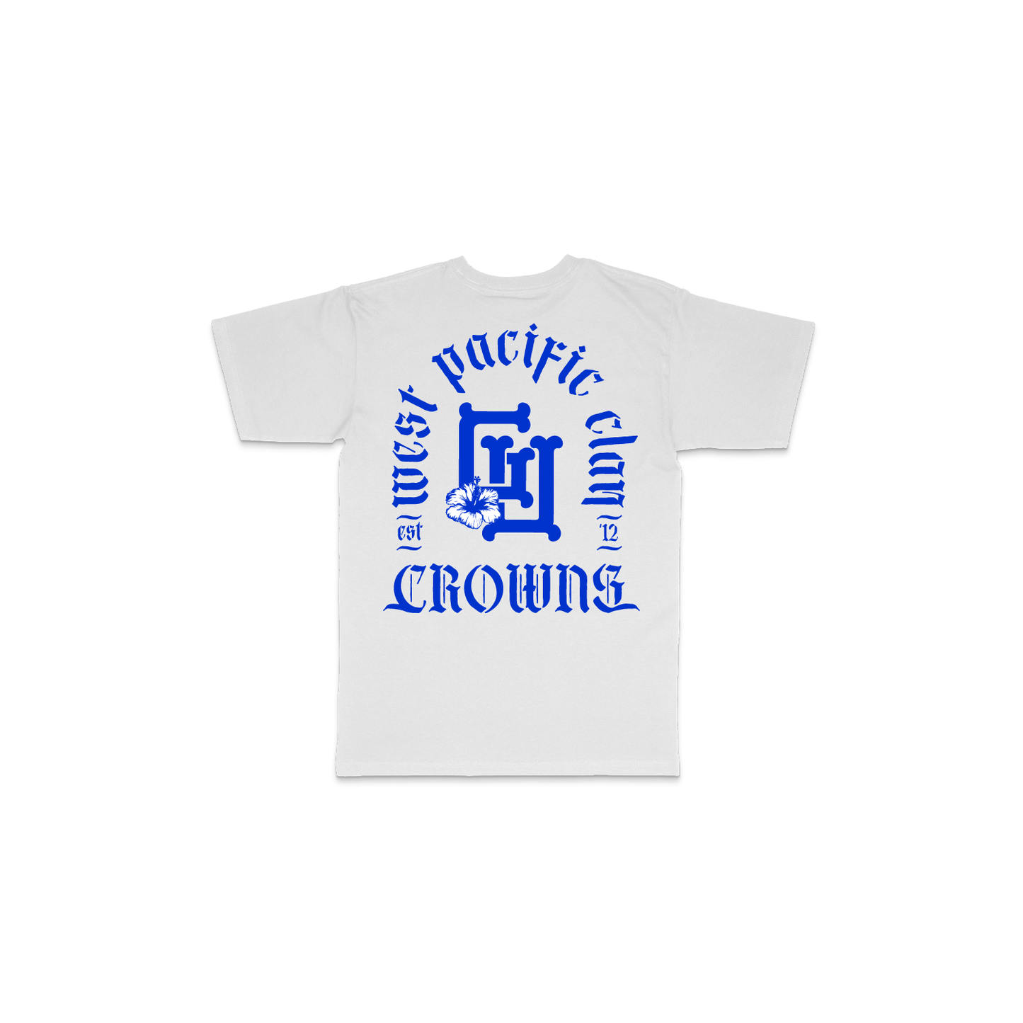 WPC Arc Tee -  Dodger's Blue on White