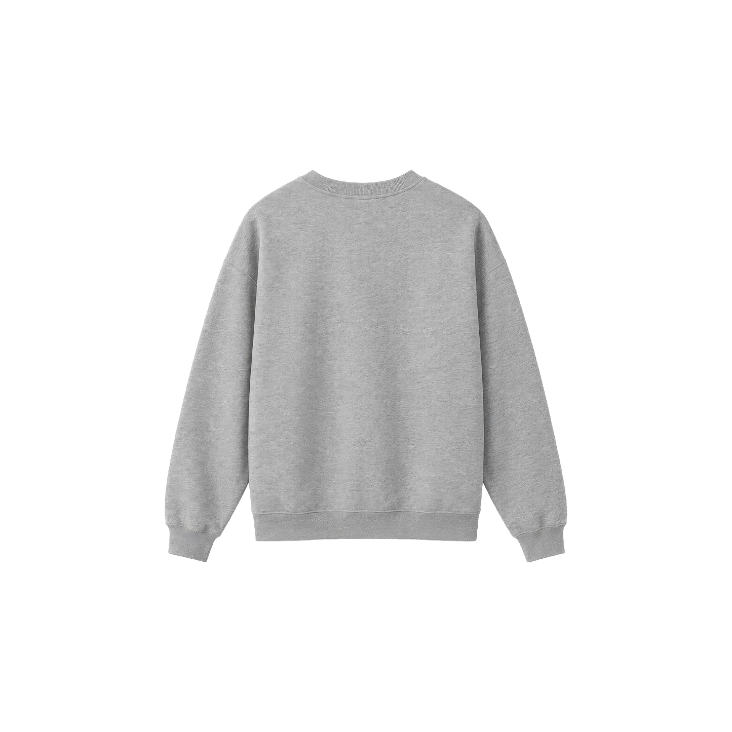 Hafa Adai Fleece Crewneck - Heather Grey w/ Red