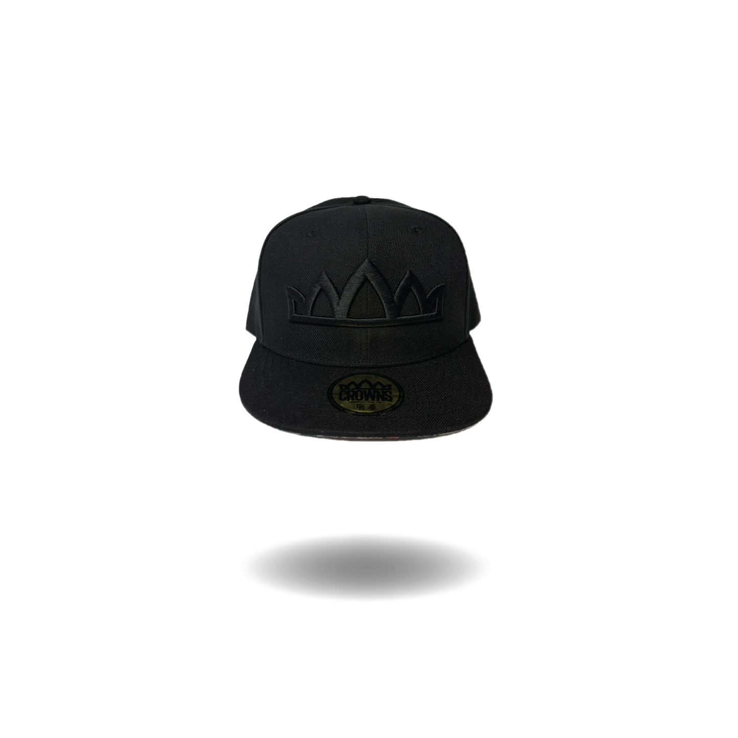 Solo Logo Snapback - Black w/ Floral Brim