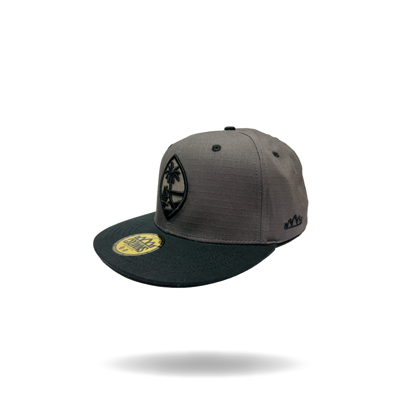 GU Seal Ripstop Snapback - Marine Grey w/ Black Brim