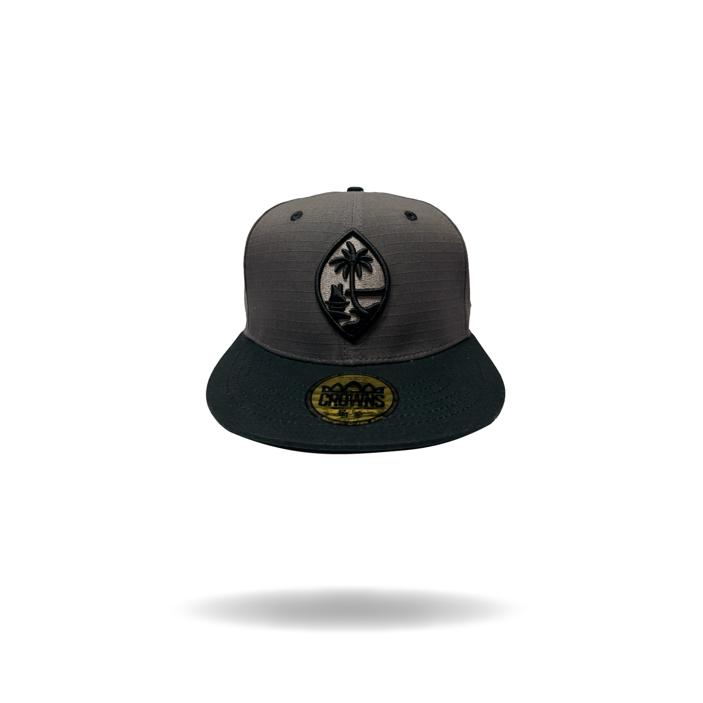 GU Seal Ripstop Snapback - Marine Grey w/ Black Brim