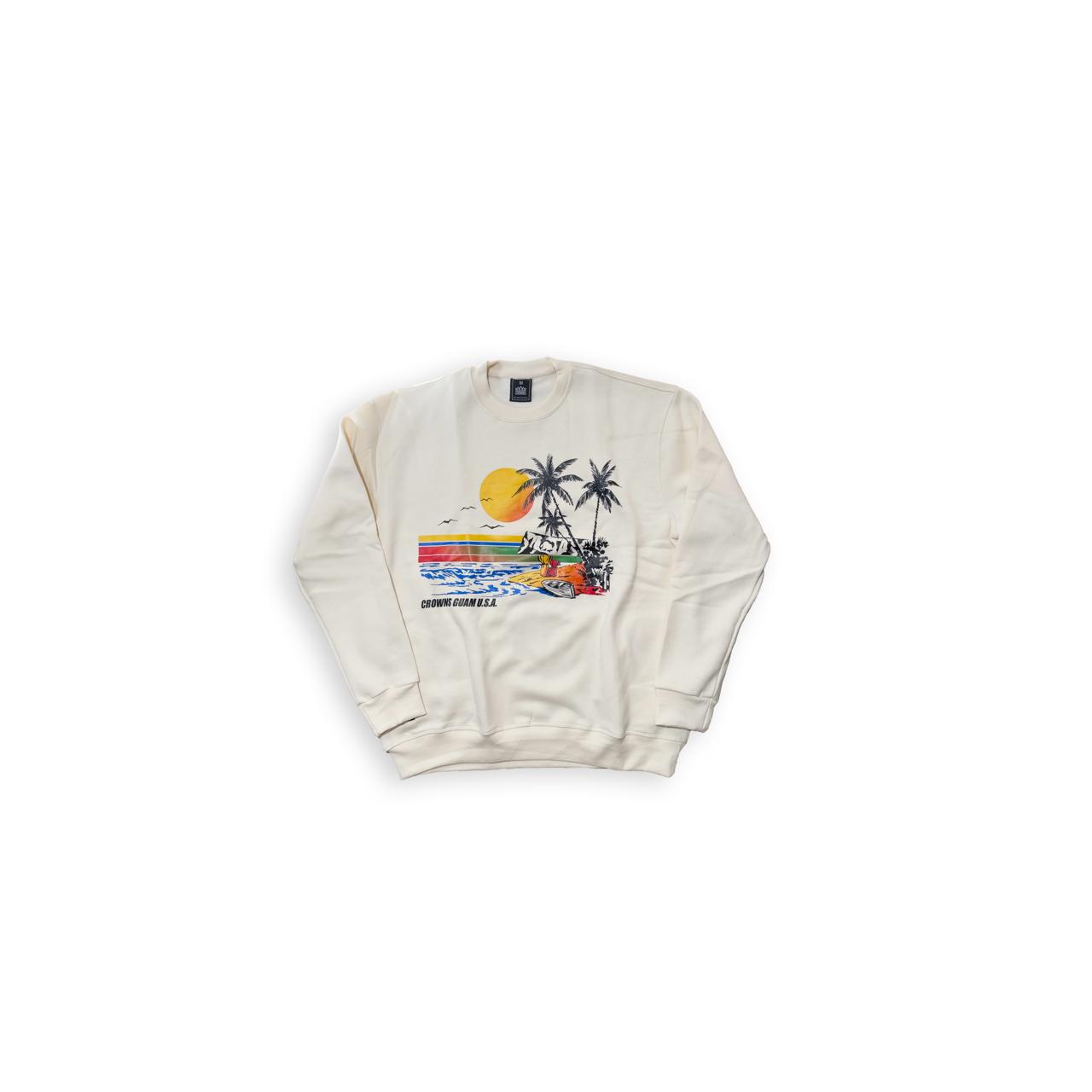 Vintage Crewneck- Ivory