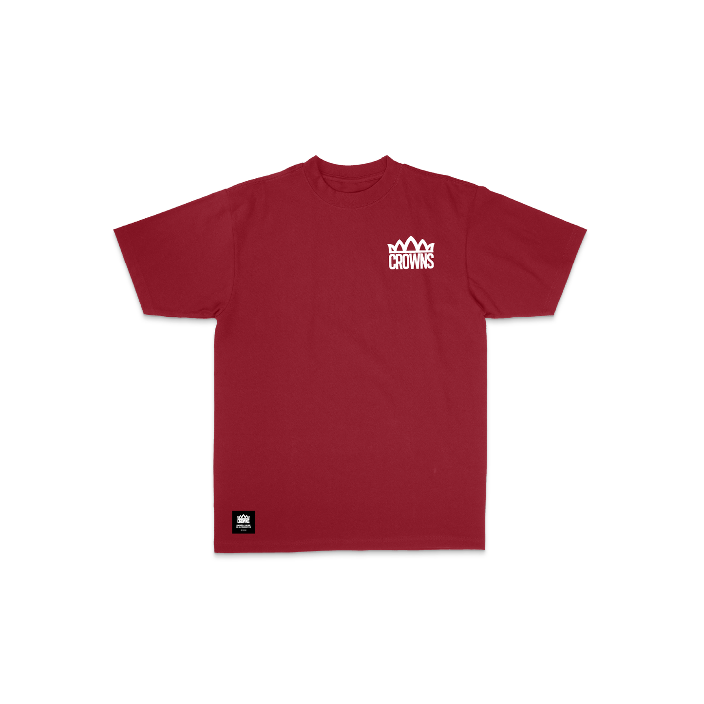 Standard Logo Tee - Red w/ White