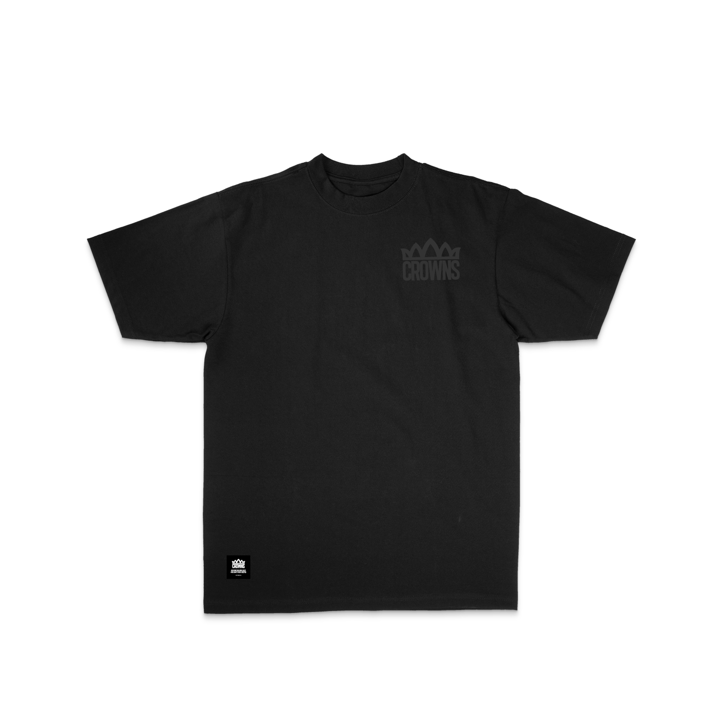 Standard Logo Tee - Black w/ Black