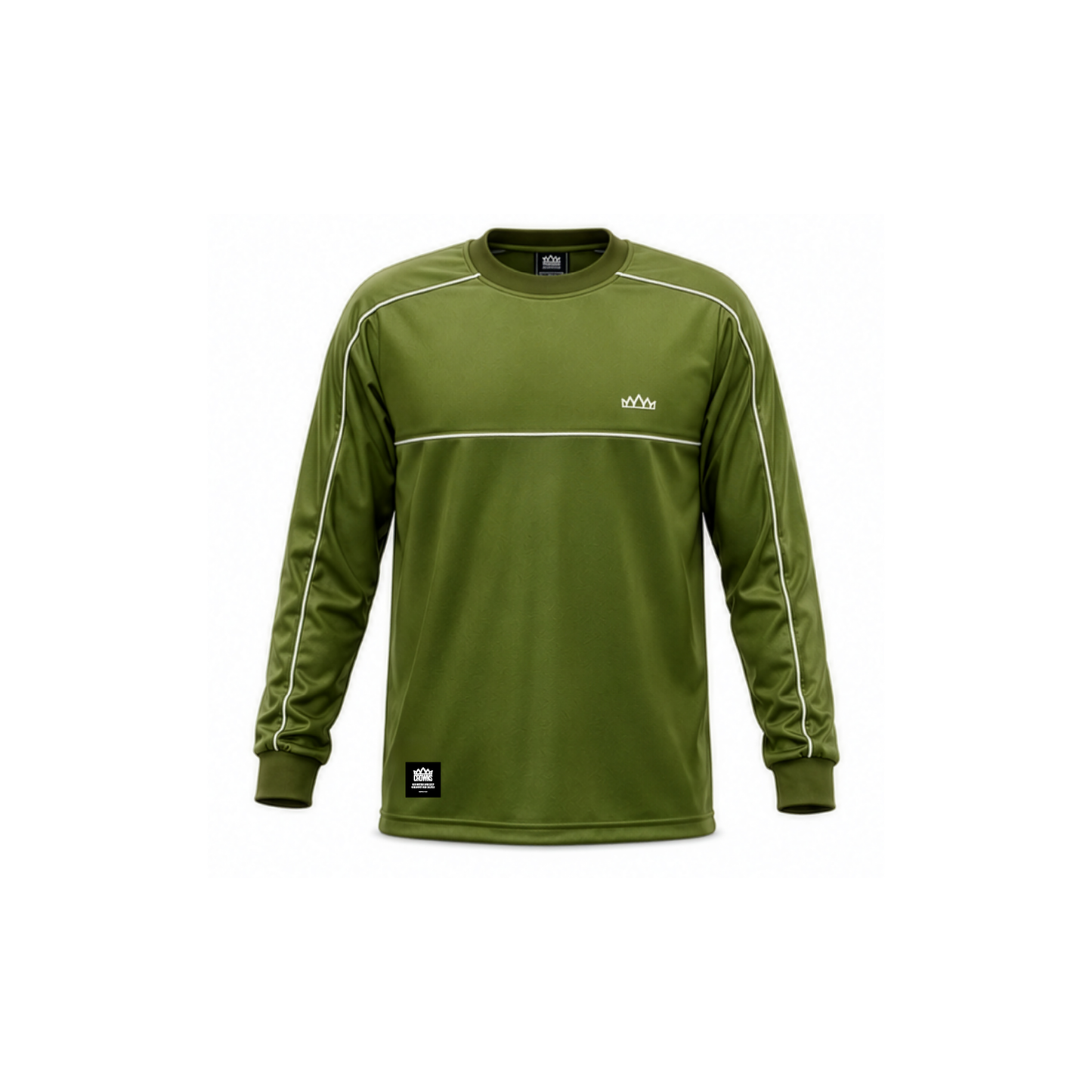 Solo Logo LongSleeve Drifit - Olive w/ 3M