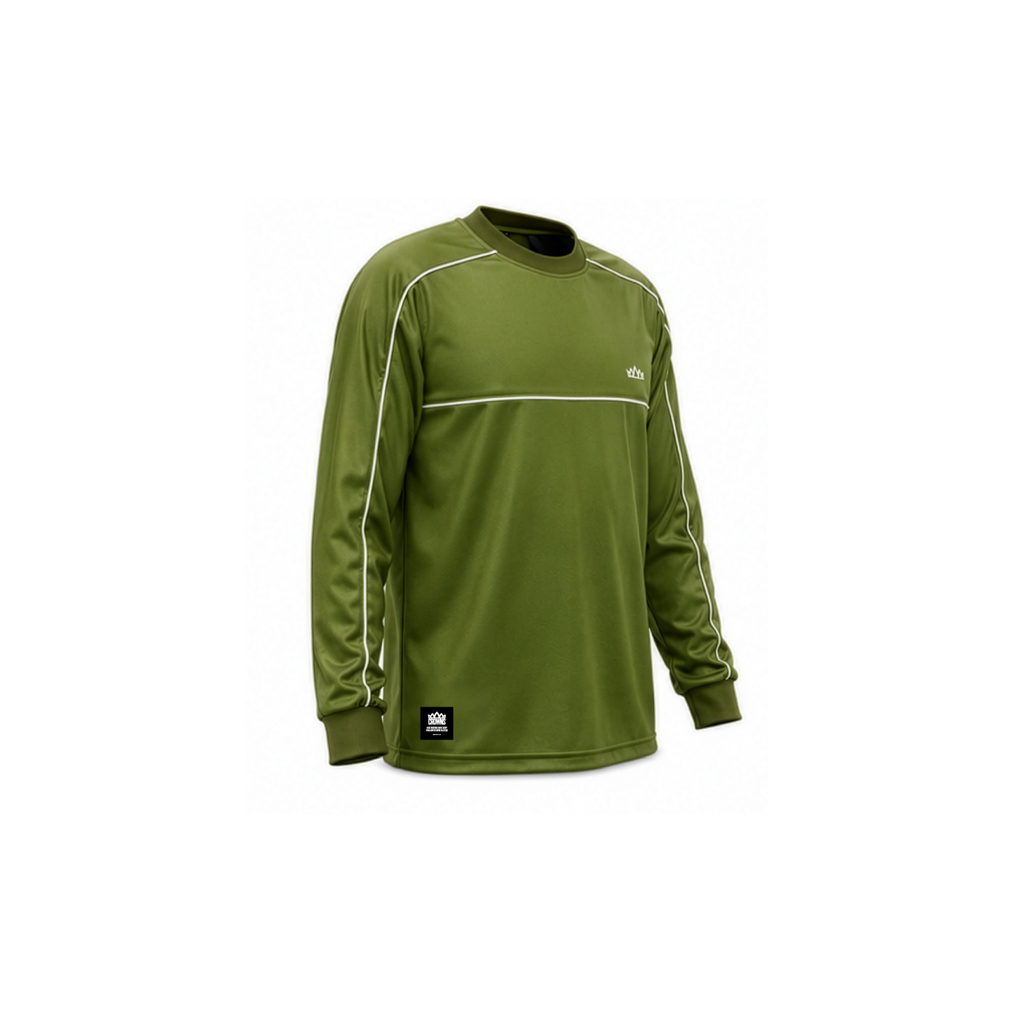 Solo Logo LongSleeve Drifit - Olive w/ 3M
