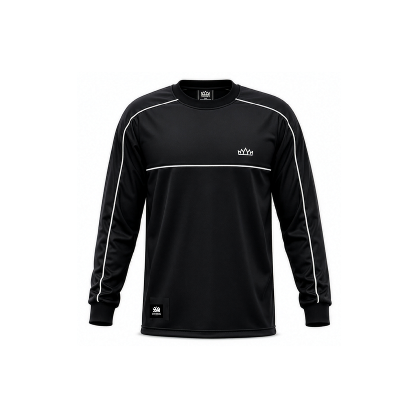 Solo Logo LongSleeve Drifit - Black w/ 3M