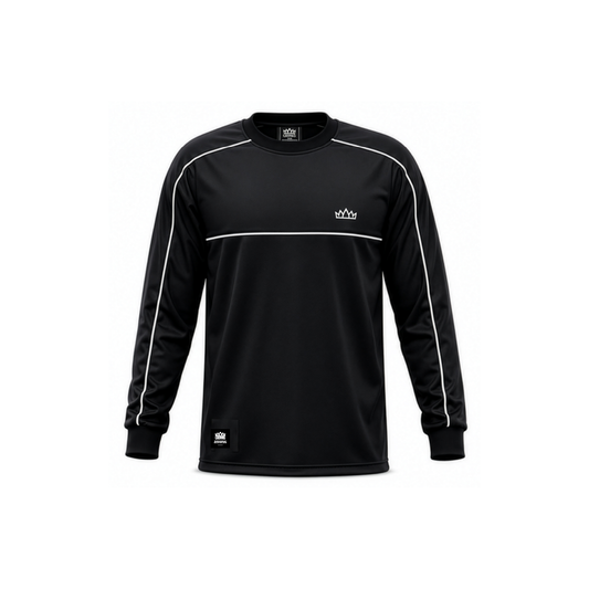 Solo Logo LongSleeve Drifit - Black w/ 3M