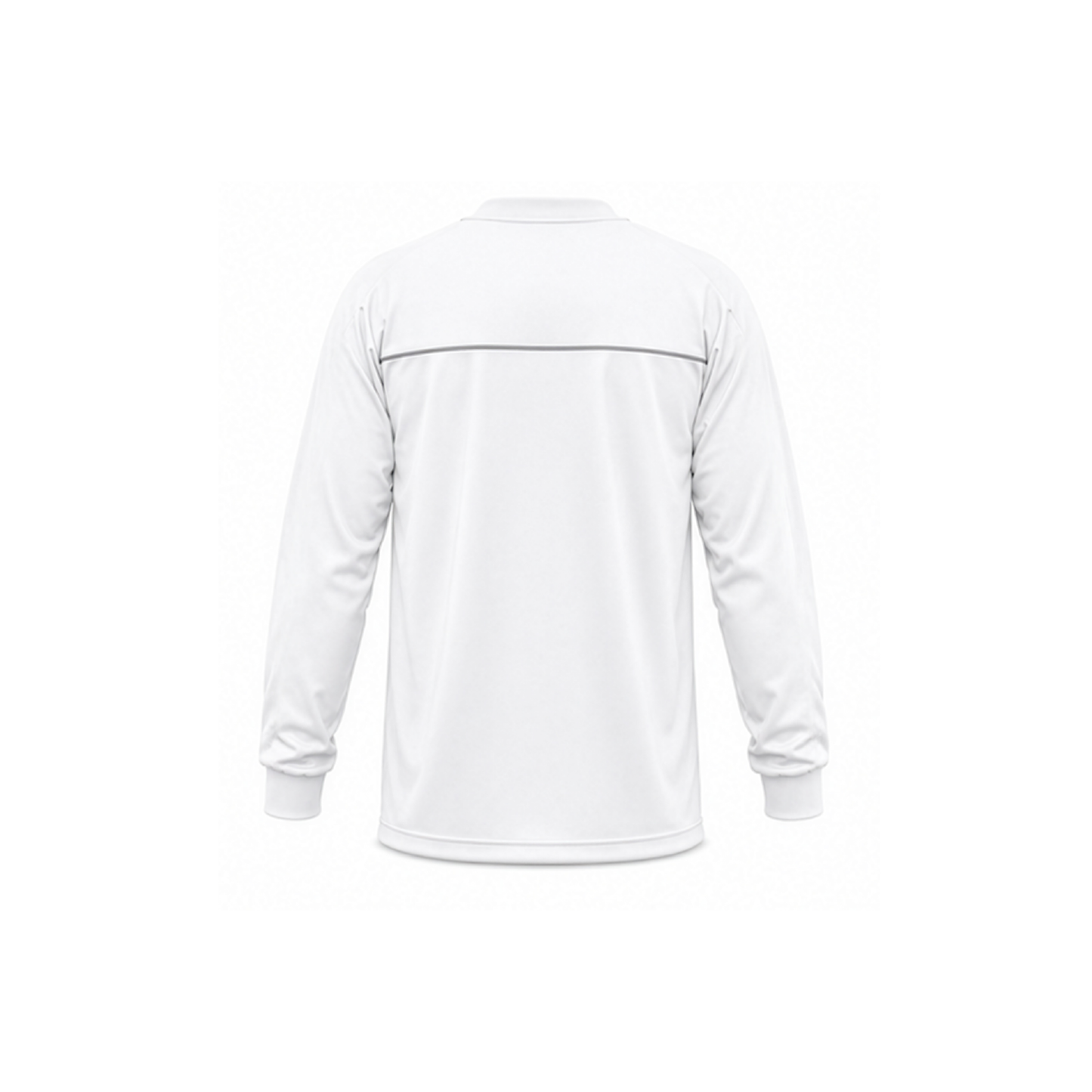 Solo Logo LongSleeve Drifit - White w/ 3M