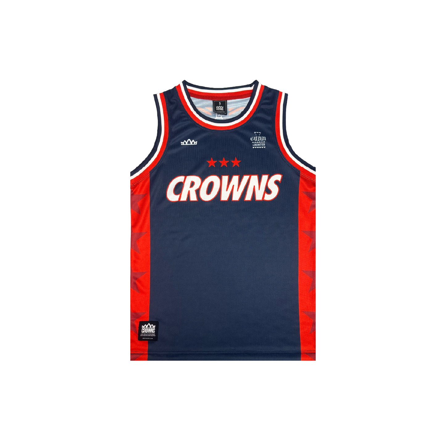 Liberation Jersey Tank - Star Spangled Spear - Navy
