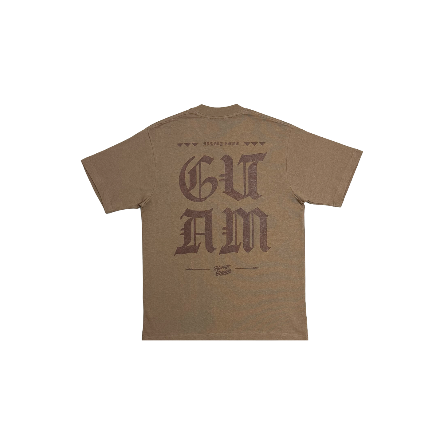 Hardly Home Banner S/S Tee - Latte