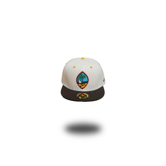 GU Seal Snapback- Natural SD Seal ( Full Color on Cream)