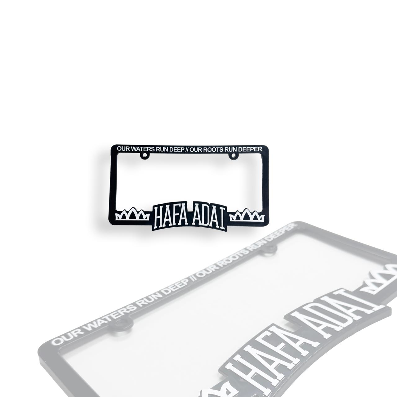 Hafa Adai License Plate Frame