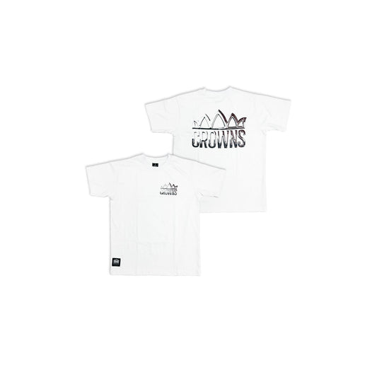 Standard Logo Heavyweight Tee - White Hologram